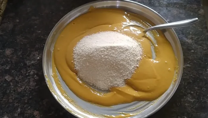 Add half of the dhoop batti (tagar) and mix well. Add the remaining half and mix thoroughly.