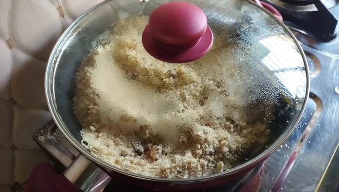Remove from heat and let cool.