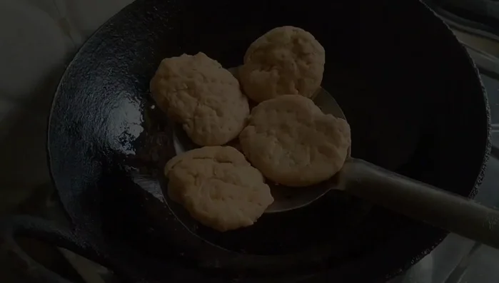 Remove from the oil and let it cool. They will crisp up further as they cool.