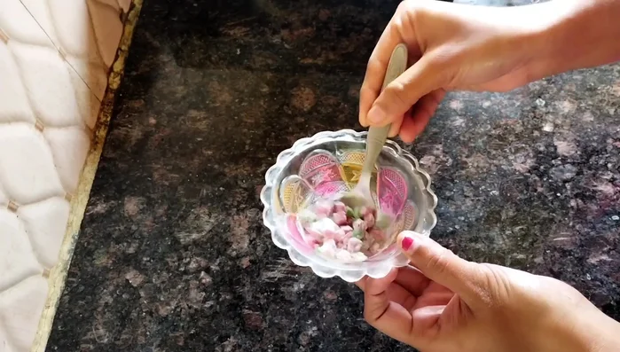 Mix dry fruits with a little flour to prevent settling at the bottom.