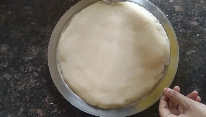 Let it cool and set for about 30 minutes.