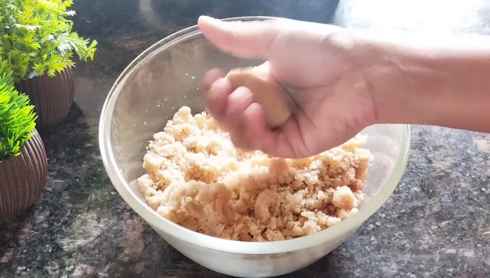 Shape the dough into small peda (pieces). Roll or shape them as desired.