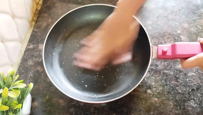 Grease a non-stick pan with butter or line it with butter paper. Pour the batter into the pan and spread evenly.