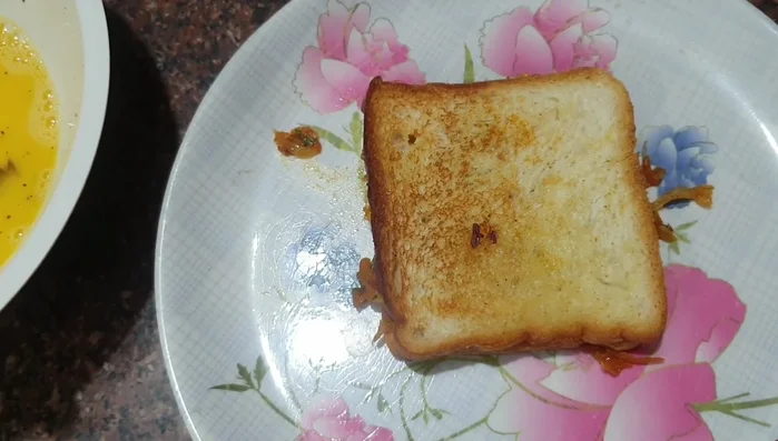 Cut the sandwich in half or into quarters.