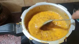 Sprouted Lentil Soup (South Indian Style) - Easy Recipe