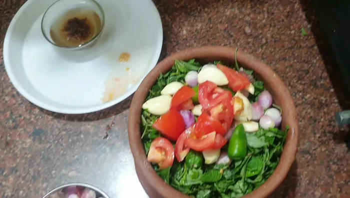 Cover and cook the greens until softened, without adding water. The greens will release their own water.