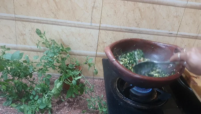Cook until the spinach wilts and the flavors meld.
