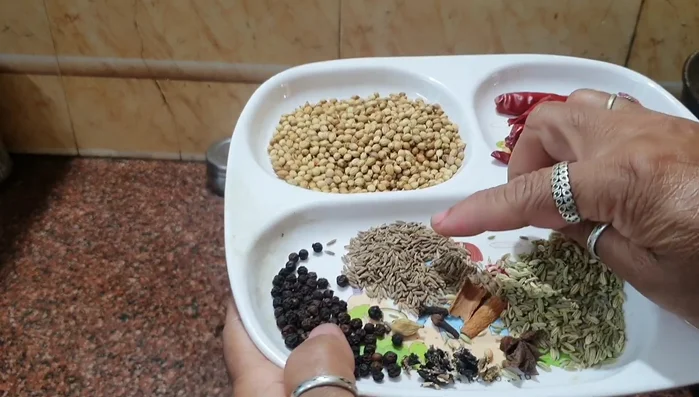 Add other ingredients (amounts not specified in transcript).
