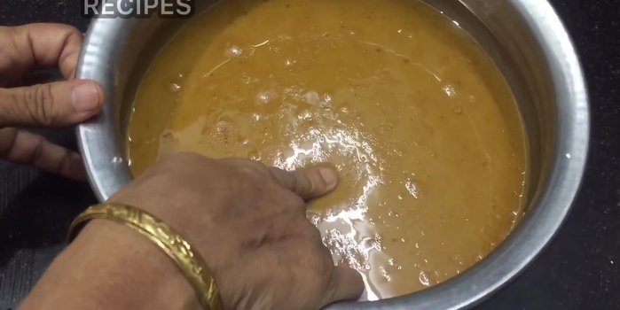 Cook the mixture