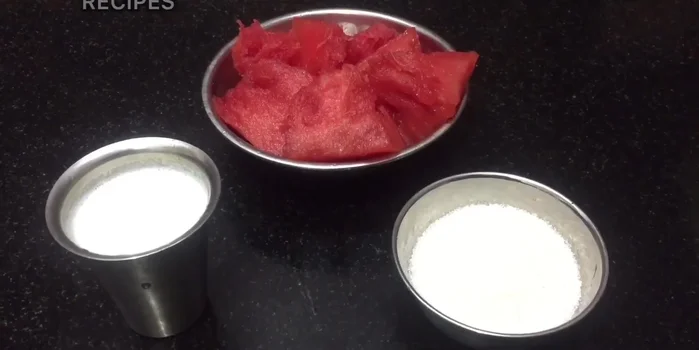 Use a watermelon juicer to extract the juice.