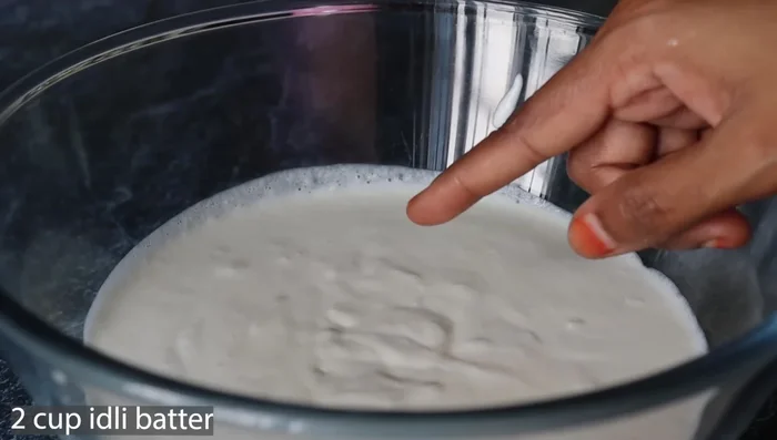 Heat oil in frying pan.