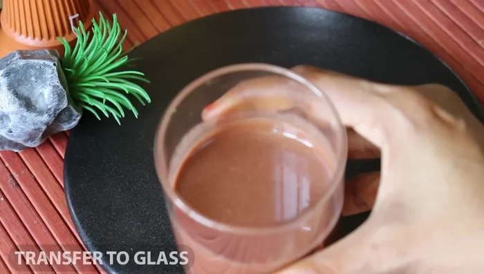 Adjust the temperature of the chocolate.