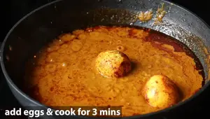Tasty Muttai Kulambu (Egg Curry) Recipe - South Indian Style