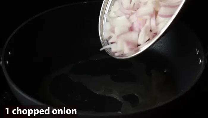 Start the recipe. (Specific steps are missing from the transcript)