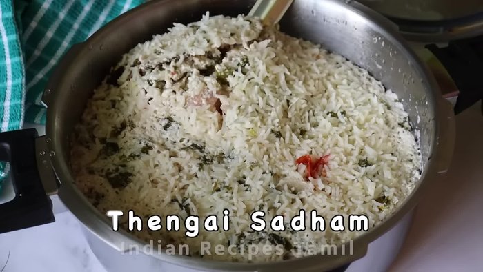 Prepare the rice. (Details missing in transcript)