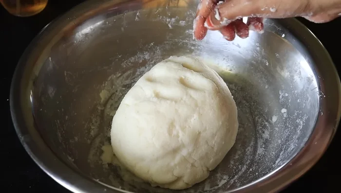 The sweet is complete. Serve and enjoy!