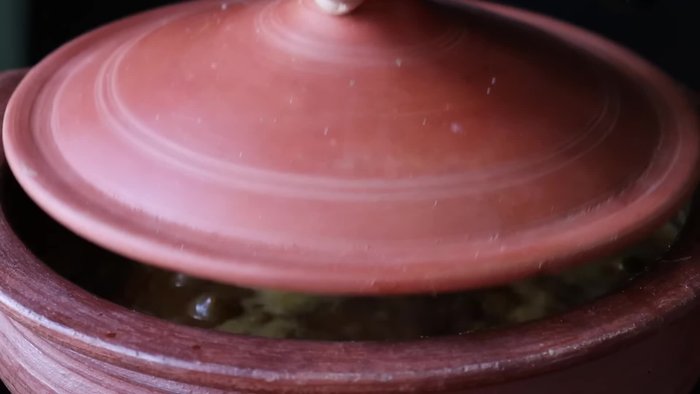 Soak tamarind in water to extract its pulp.