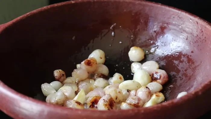 Add water and bring to a boil.