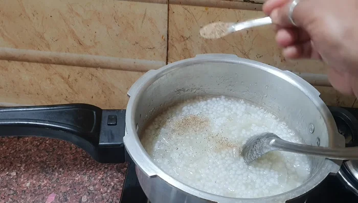 Add cardamom powder.