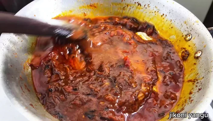 Simmer until thickened.
