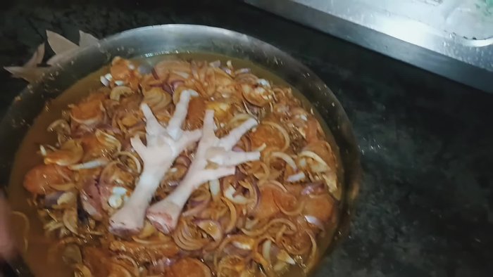 Marinate the chicken with all the masalas (chicken masala, cumin, green chilies, garlic, ginger, and salt). Mix well and keep aside for at least 1-3 hours (or longer for better taste).