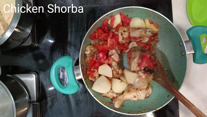 Add salt and saute until tomatoes soften (approx. 5 minutes).