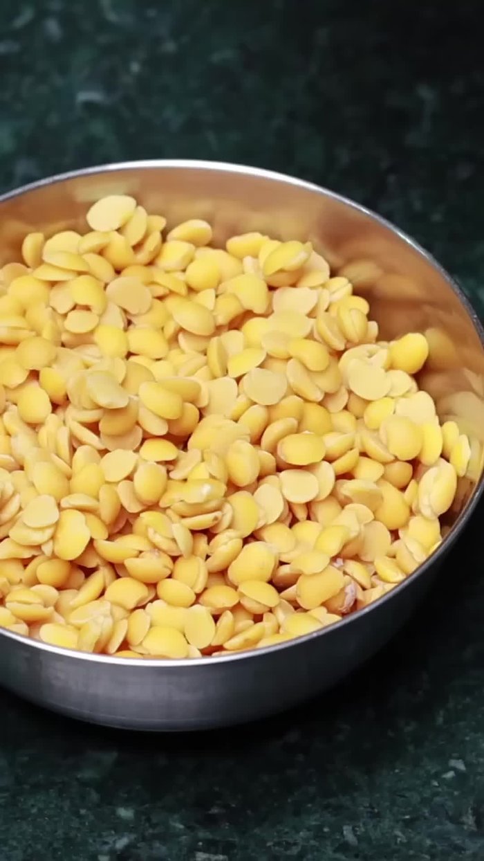 Wash arhar dal thoroughly.