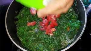 Delicious Braised Spinach Herbs Recipe | Indian-Style