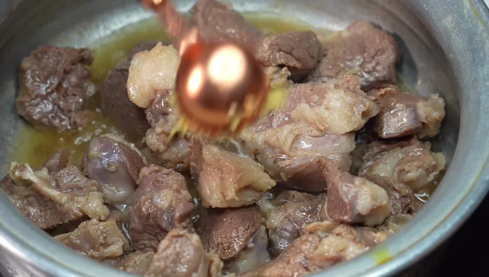 Add ginger-garlic paste and fry for 5 minutes.