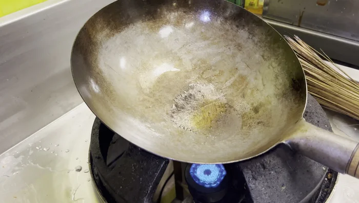 Make the gravy: Heat oil in a pot, add chopped garlic and ginger, then sauté chopped vegetables.