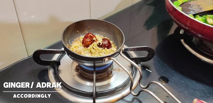 Pour the tadka over the dal and mix well.