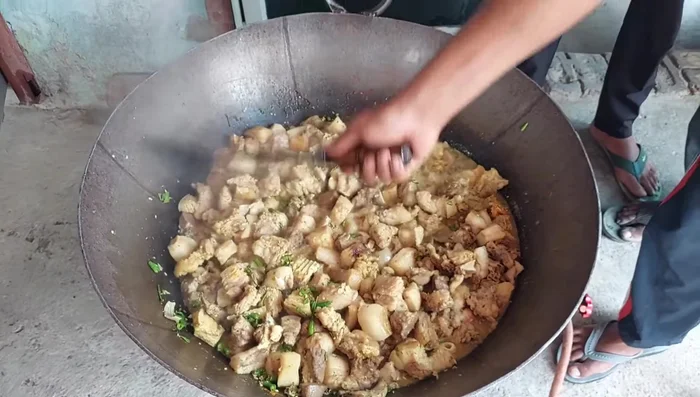 Add remaining spices: Incorporate additional spices to taste as needed. Note that the video mentions adding spices like red chili powder and coriander later in the process.