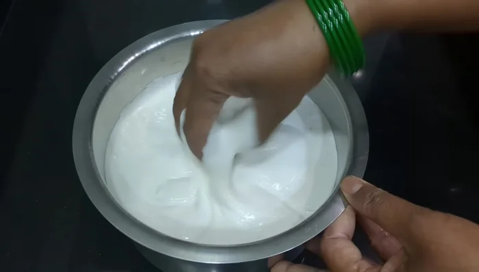 Mix the batter well with your hands to achieve a light and fluffy texture. Do not over mix.
