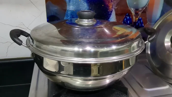 Steam the idli in an idli steamer for 8-10 minutes, or until they rise and are cooked through.