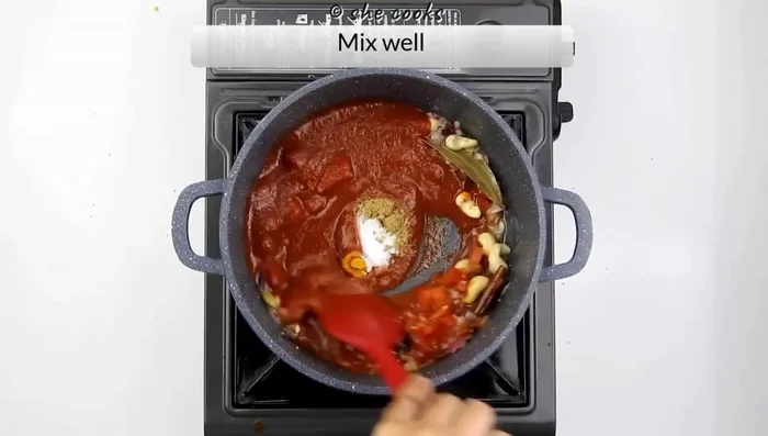 While the rice is cooking, prepare your vegetables. Chop them into bite-sized pieces.