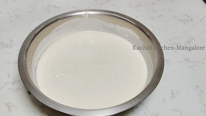 Let the batter ferment for 7-8 hours.