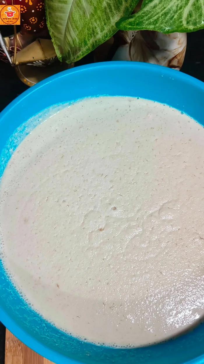 Mix well to ensure the batter is homogenous.