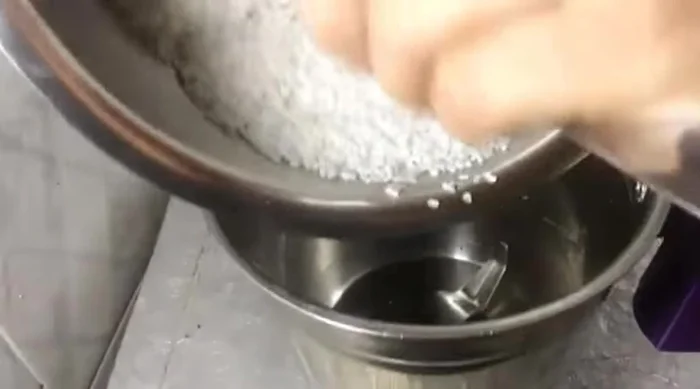 For the rice pancakes: Soak broken rice for an hour, drain excess water, and blend with coconut powder, 2 spoons of curd, and a little salt.