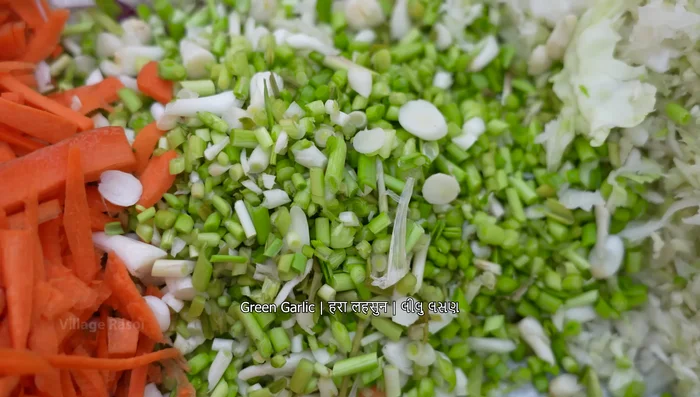 Prepare the ingredients: Tailon Kobe Gajger Capsicum, red chili sauce, dark soya sauce, and bella noodles.