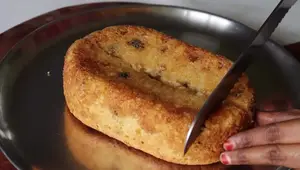 Soft & Spongy Eggless Rava Cake - Easy Bakery Style Recipe