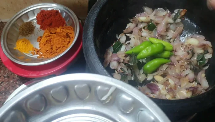 Add the chilies.