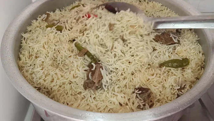 Turn off the heat and let it rest for 10 minutes before serving.