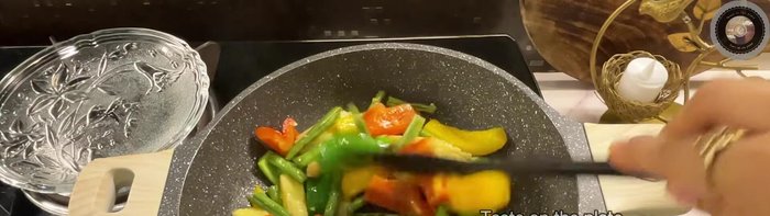 Remove vegetables and set aside.