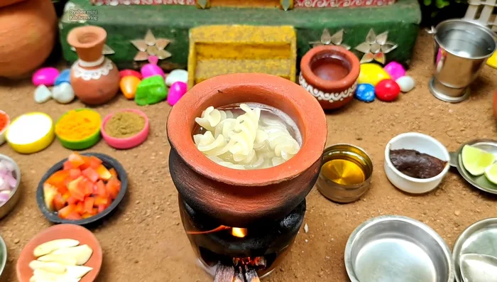 Serve hot in miniature serving dishes.