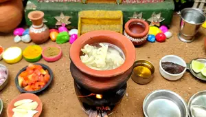 Miniature Masala Pasta: Indian Street Food Style Recipe