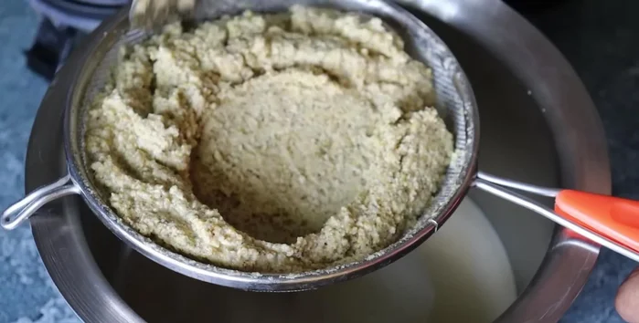 Mix the paste.
