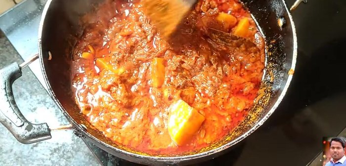 Check and stir occasionally. Continue cooking until potatoes are almost cooked (2-3 minutes).