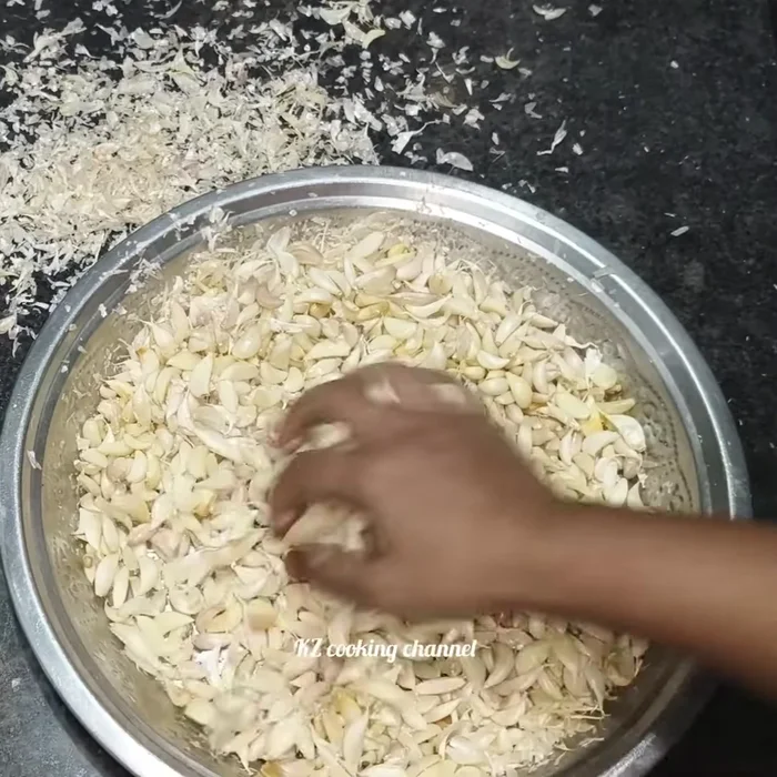 Repeat steps 4 and 5 if needed to remove all the peels.