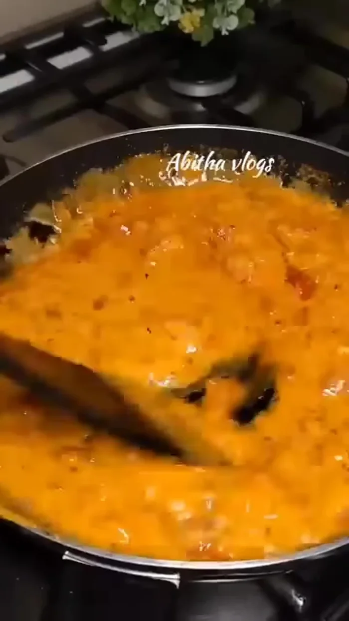 Mix well and fry. Add the set aside plantain and cook for two minutes.