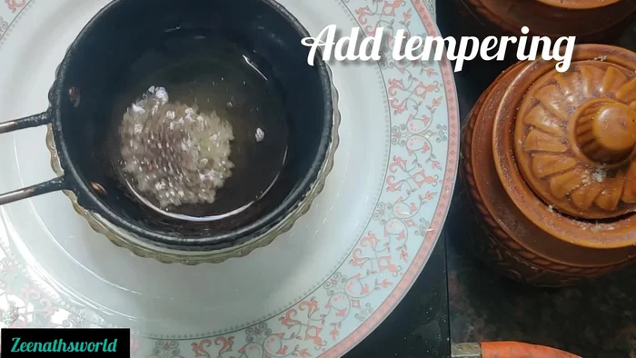 Transfer half of the chutney to a bowl.